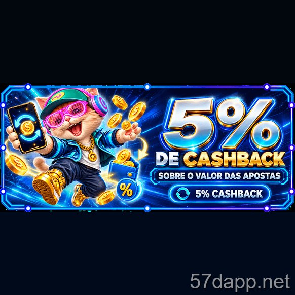 Aplicativo 57D em português com caixa PIX e catálogo de jogos